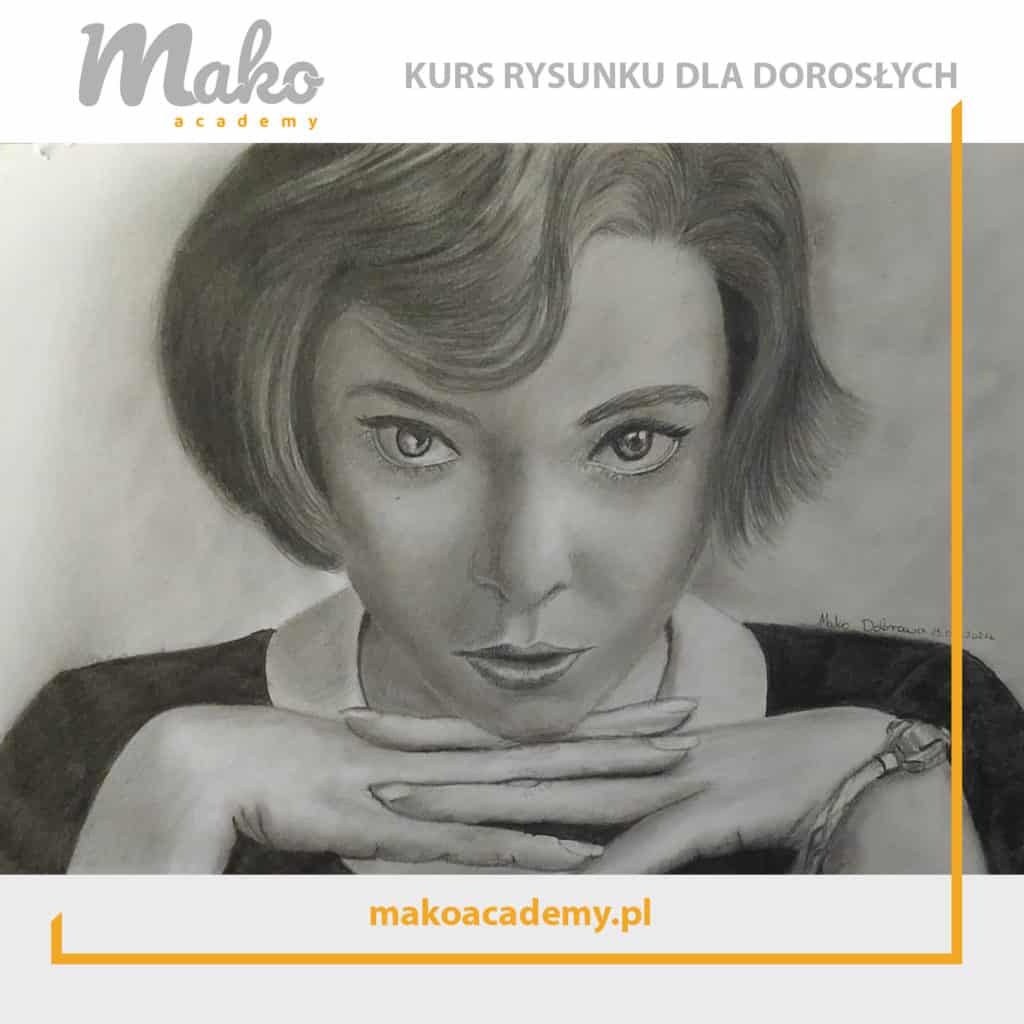 Kurs Rysowania Twarzy I Portretów Szkicowania Ołówkiem Mako Academy 5877